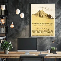 Künstlerhaus Wien Exhibition Poster PosterGoat