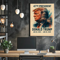 Trump Visionary Capitol Cinematic Poster