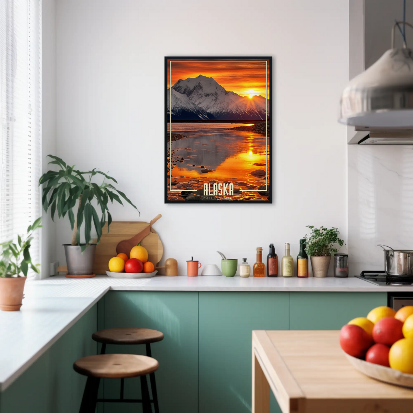 Alaska Vintage Poster