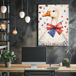 patriotic goose Poster