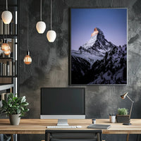Majestic Mountain Peak Poster