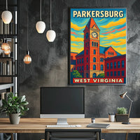 Parkersburg, West Virginia Poster