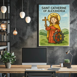 Saint Catherine of Alexandria Poster