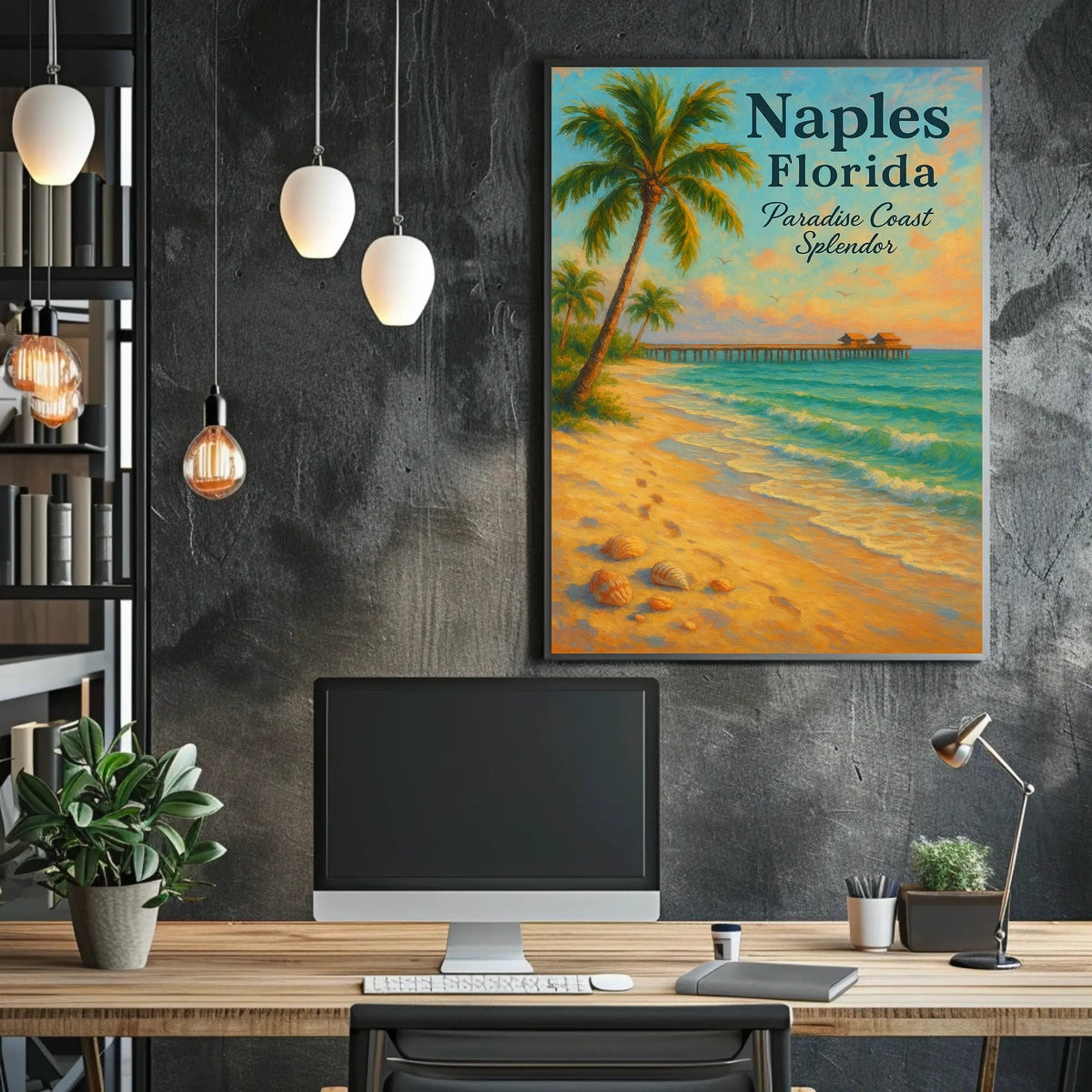 Naples, Florida Paradise Coast Poster