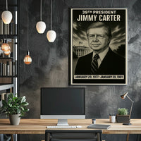 Jimmy Carter 39Th President Poster