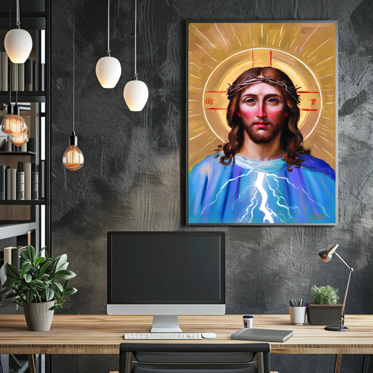 Divine Portrait Poster