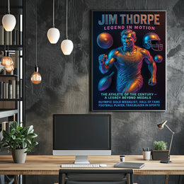 Jim Thorpe Legend in Motion Jim Thorpe Poster