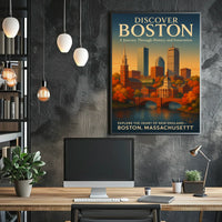 Discover Boston Poster