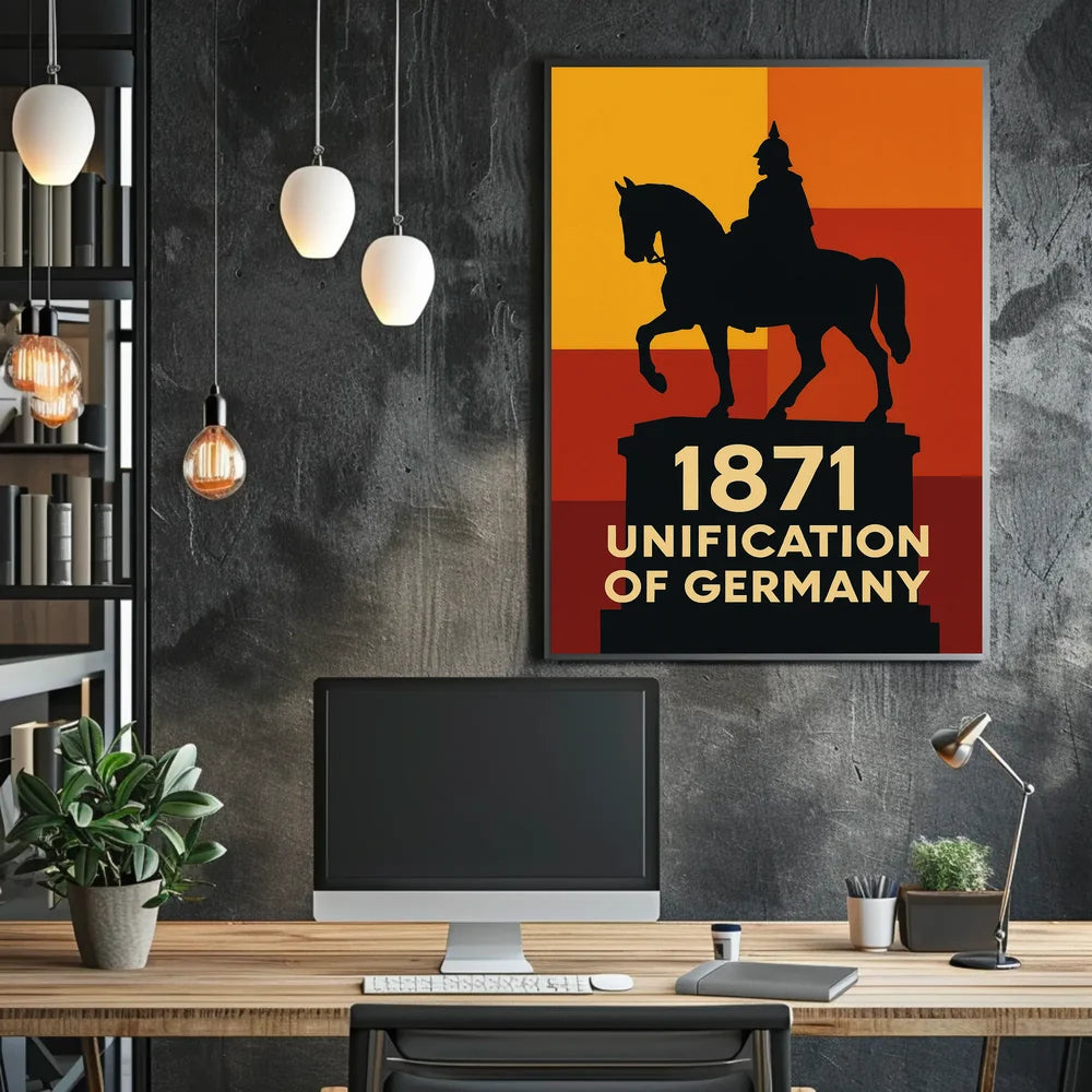 Unification of Germany 1871 Historical or Presidential Poster