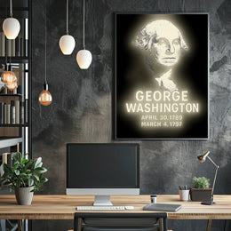 George Washington 1St President Poster