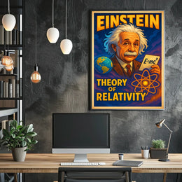 Einstein Theory Of Relativity Poster