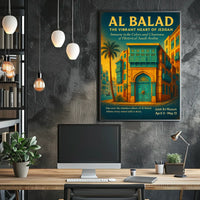Al Balad The Vibrant Heart Of Jeddah Poster
