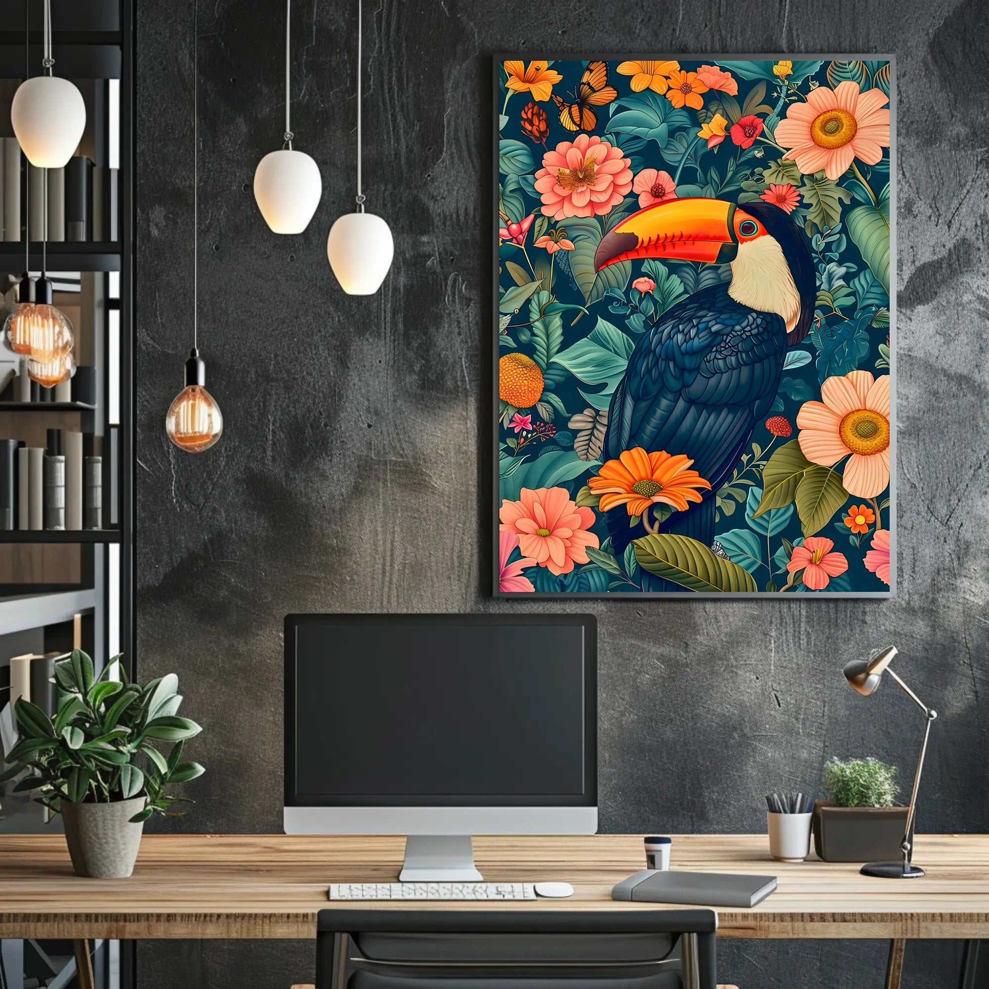 Tropical Symphony Wall Art Print