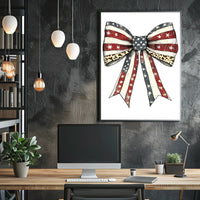 patriotic bow Poster