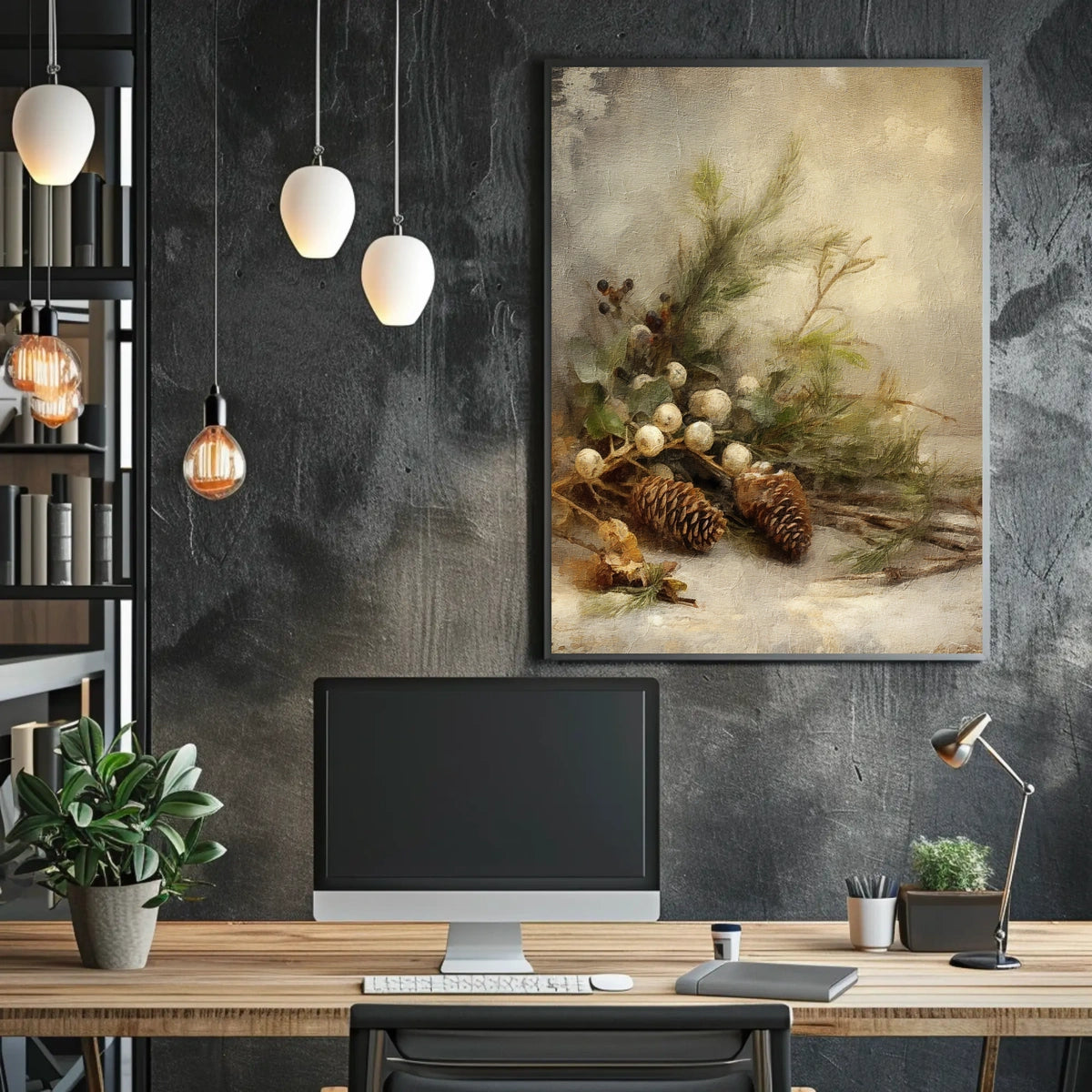 Winter Still Life Poster