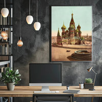 Iconic Russian Architecture Poster PosterGoat