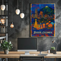 Bogotá, Colombia Festive Nights Poster