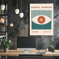 Bauhaus Exhibition Frankfurt July 19 1923 Poster