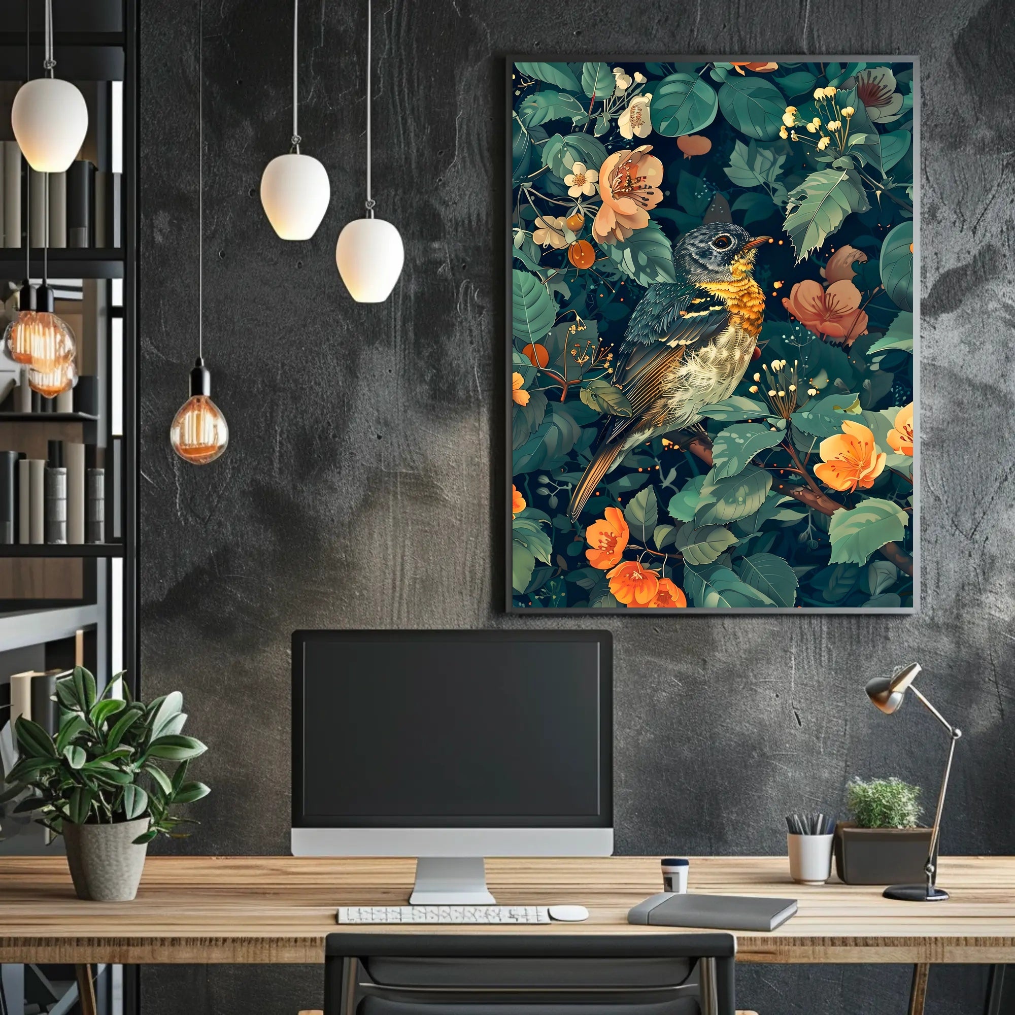 Nature's Harmony Wall Art Print for Decor Lovers