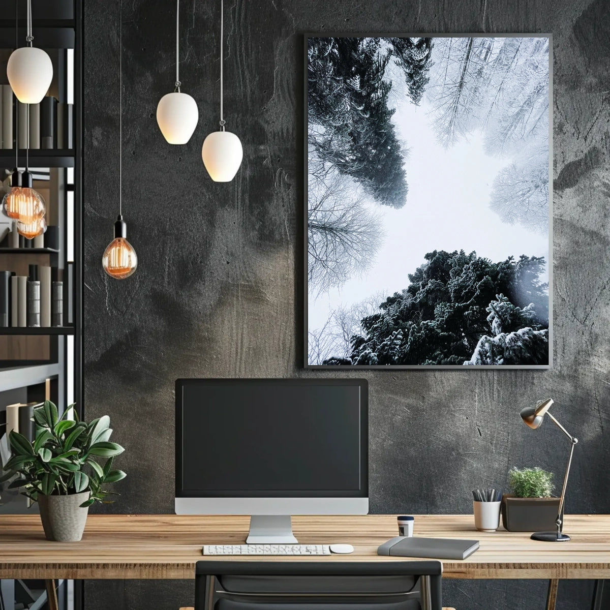 Winter Canopy Poster