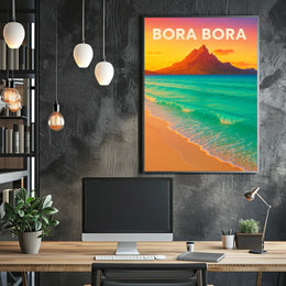 Bora Bora Paradise Poster