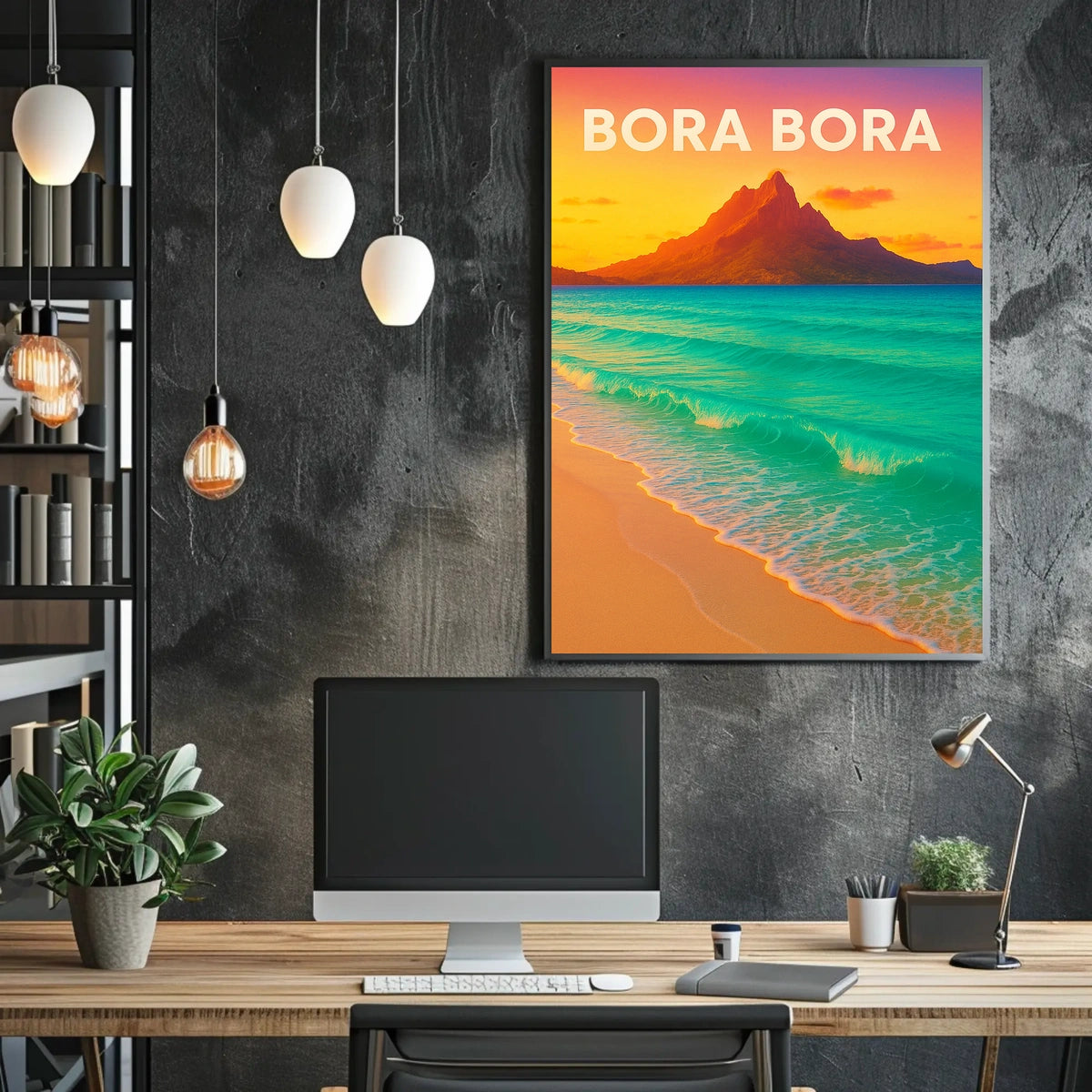 Bora Bora Paradise Poster