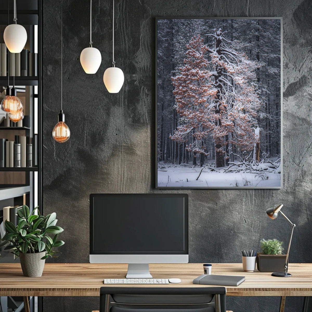 WinterS Embrace Poster
