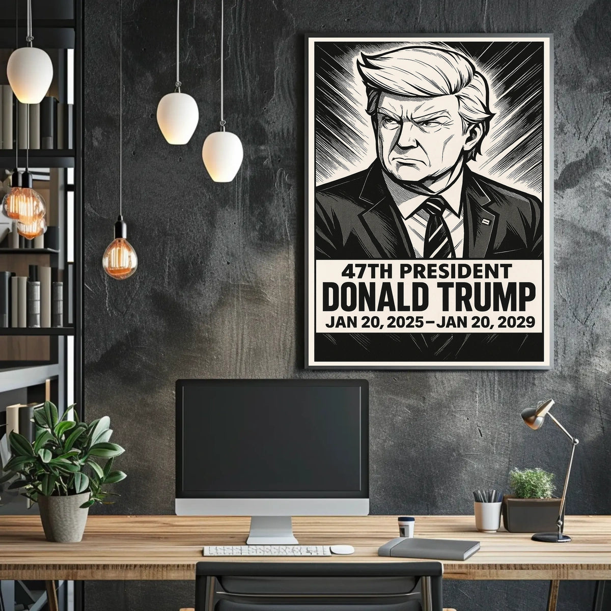 Donald Trump 47th President Poster