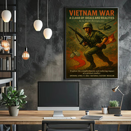 Vietnam War Retrospective Wall Art Print