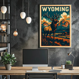 Wyoming Wilderness Poster