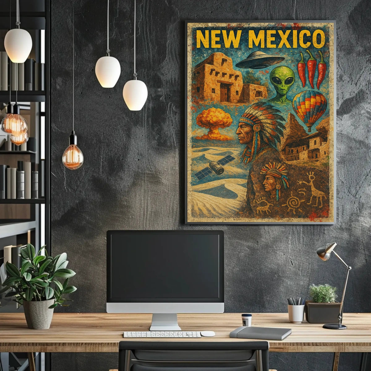 New Mexico Wonders Poster