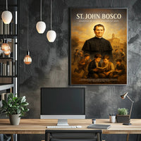 St. John Bosco Champion of Youth Poster