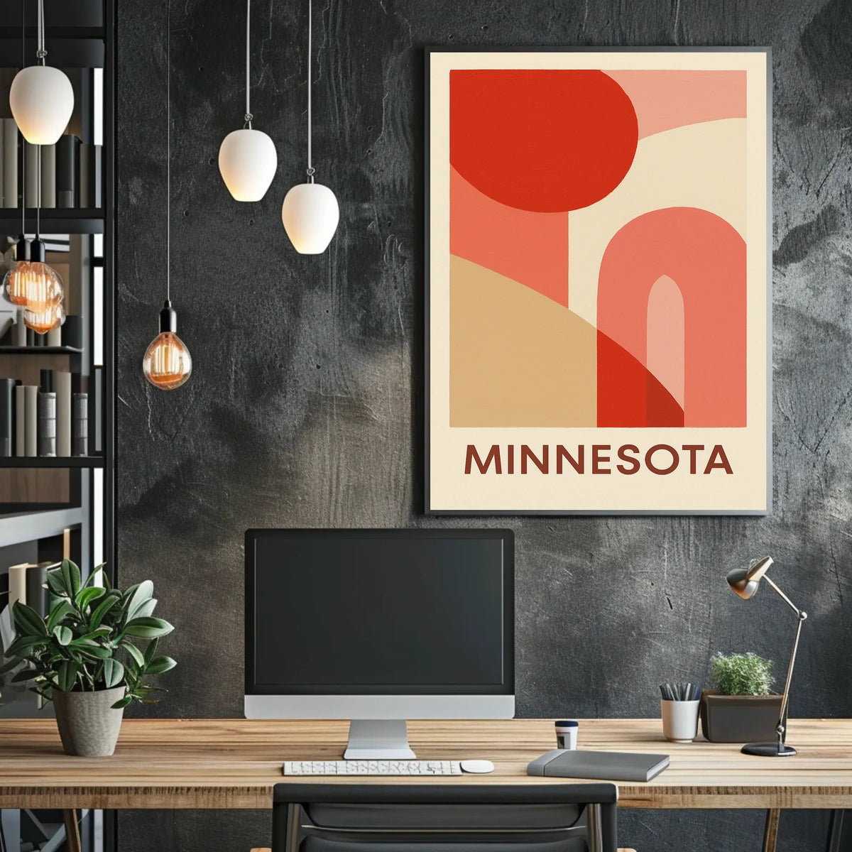 Minnesota Art Poster