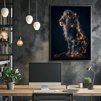 Celestial Lion Poster
