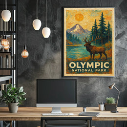 Olympic National Park Poster