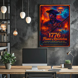 1776 Rebellion and Independence Historical or Presidential Poster