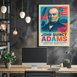 John Quincy Adams 6th President Poster
