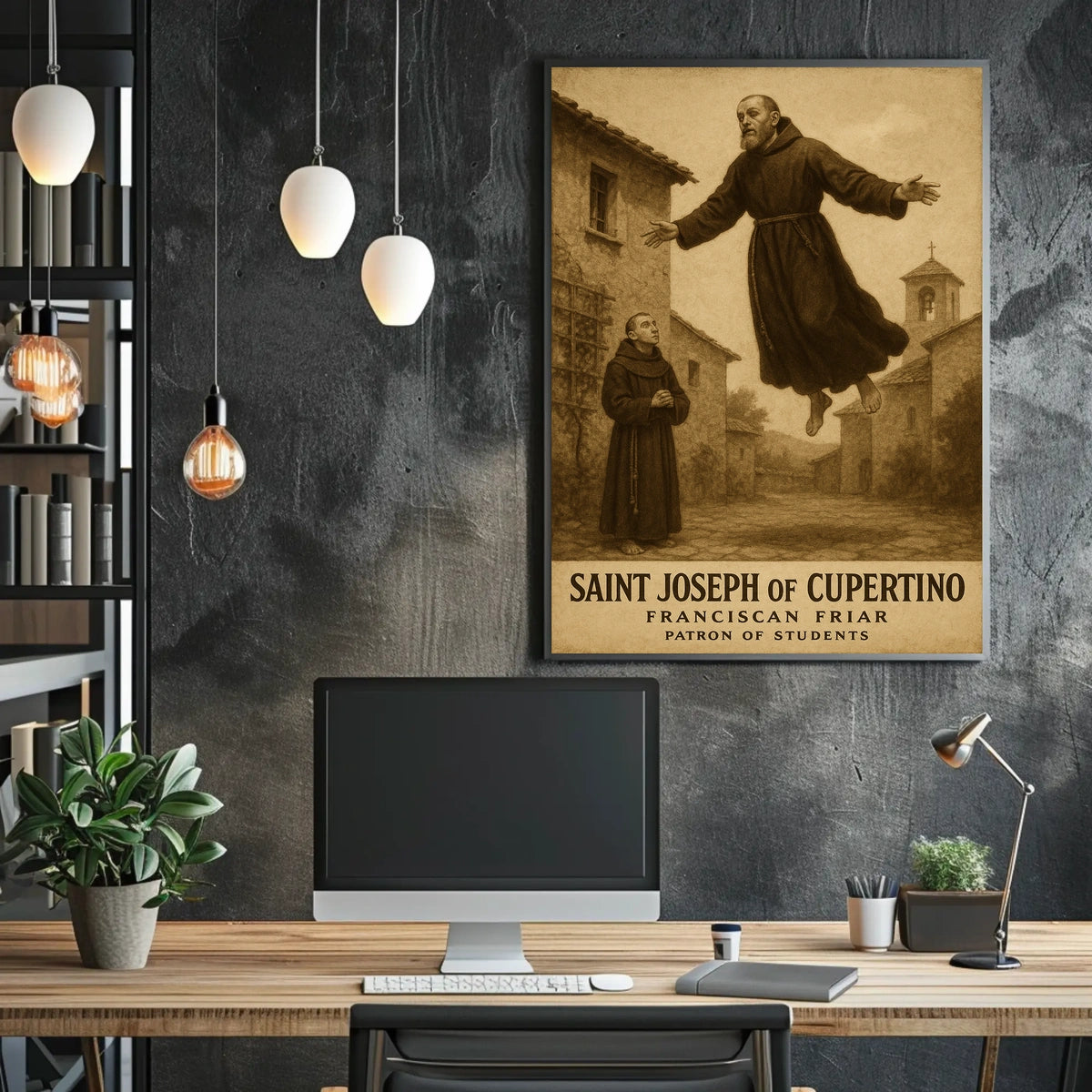 Saint Joseph Of Cupertino Poster