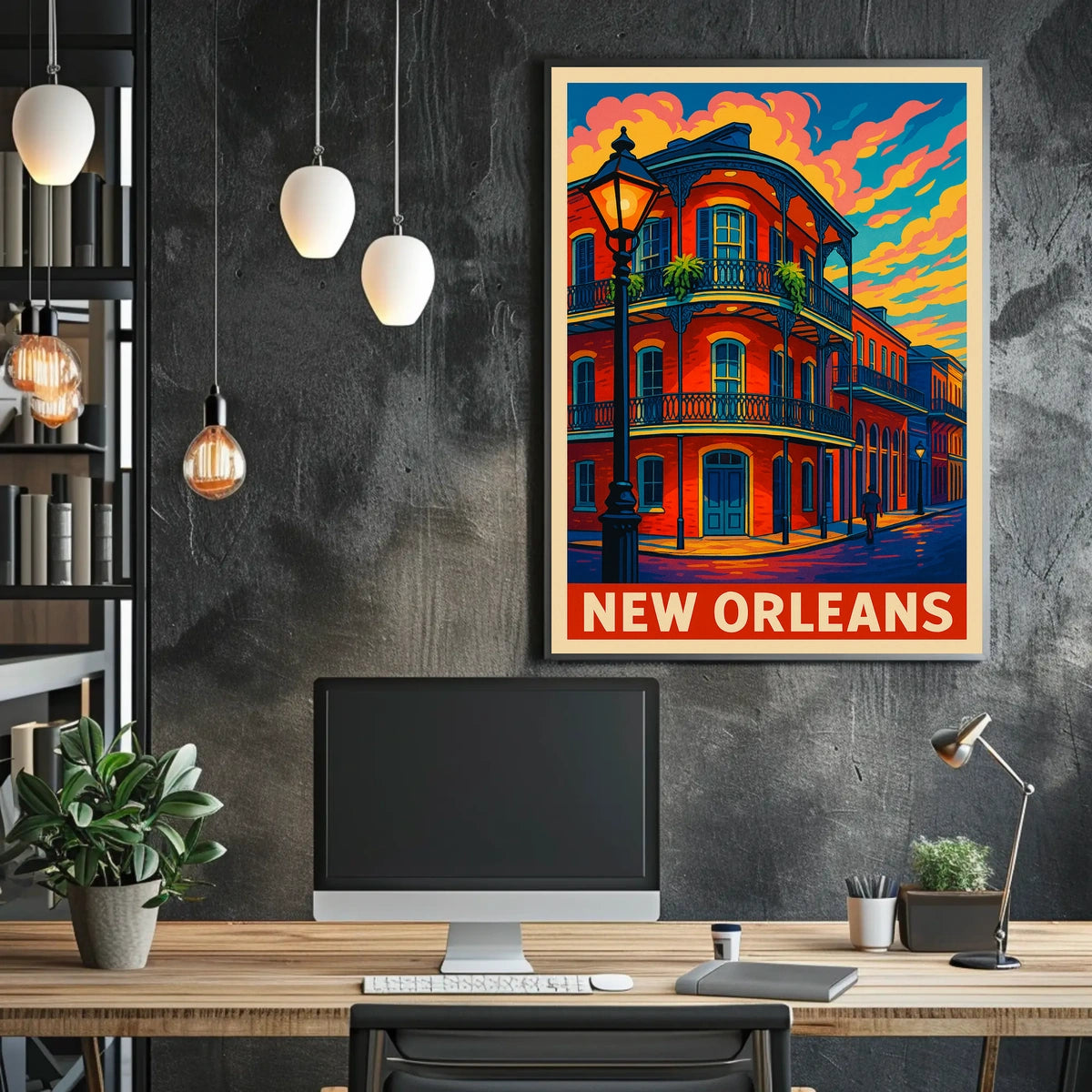 New Orleans Vibes Poster