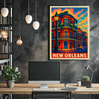 New Orleans Vibes Poster