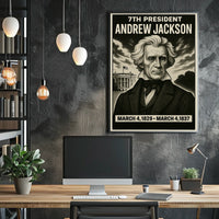 Andrew Jackson 7Th President Poster