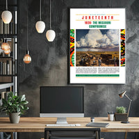 Missouri Compromise 1820 Cultural Heritage Educational Poster