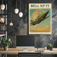 Bell XP-77 Lightweight Fighter Poster