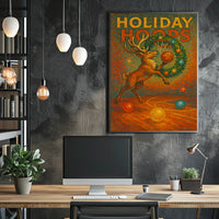 Holiday Hoops Poster