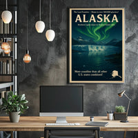 Alaska The Last Frontier Poster