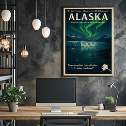 Alaska The Last Frontier Poster