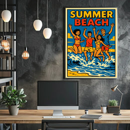 Summer Beach Fun Poster