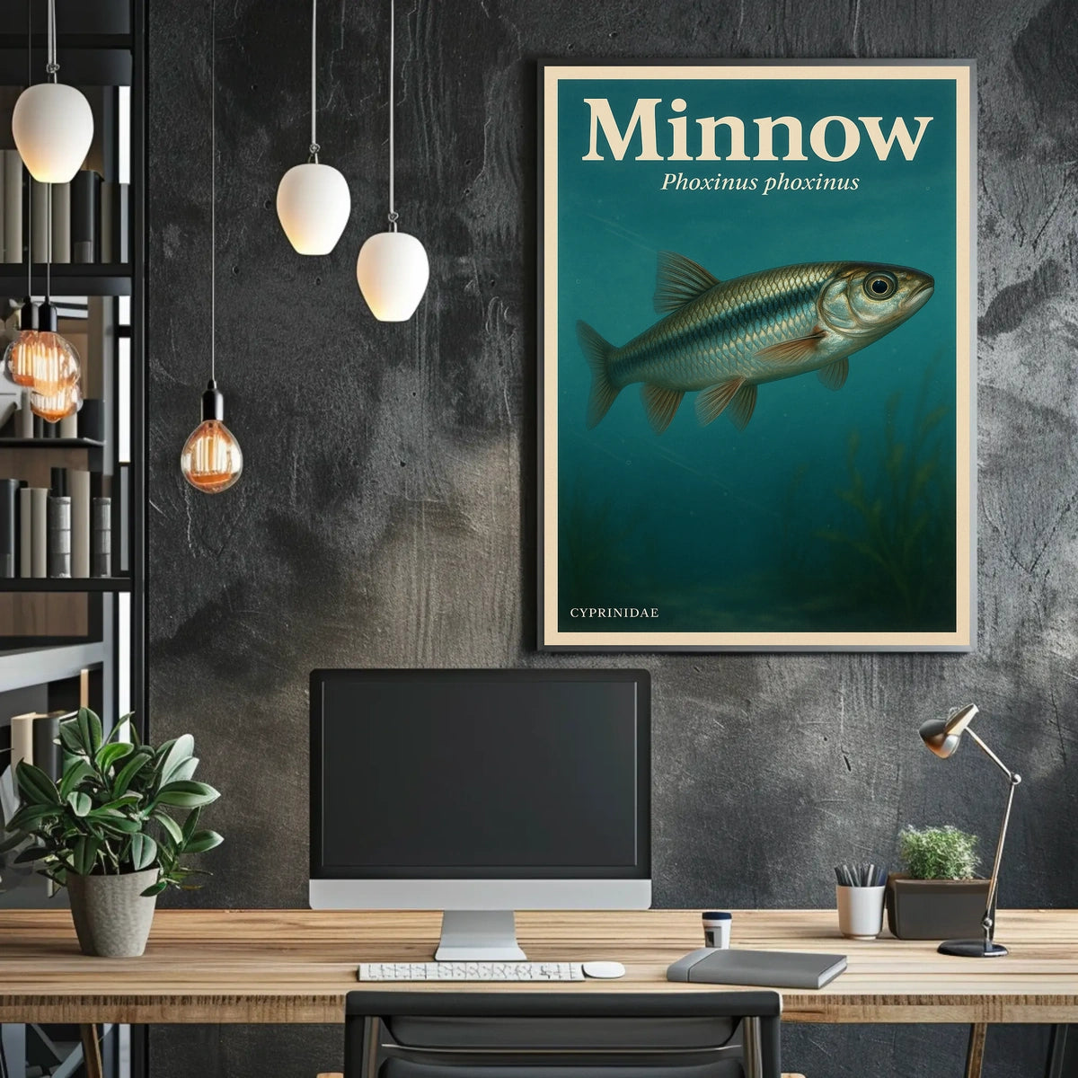 Minnow Phoxinus Phoxinus Poster