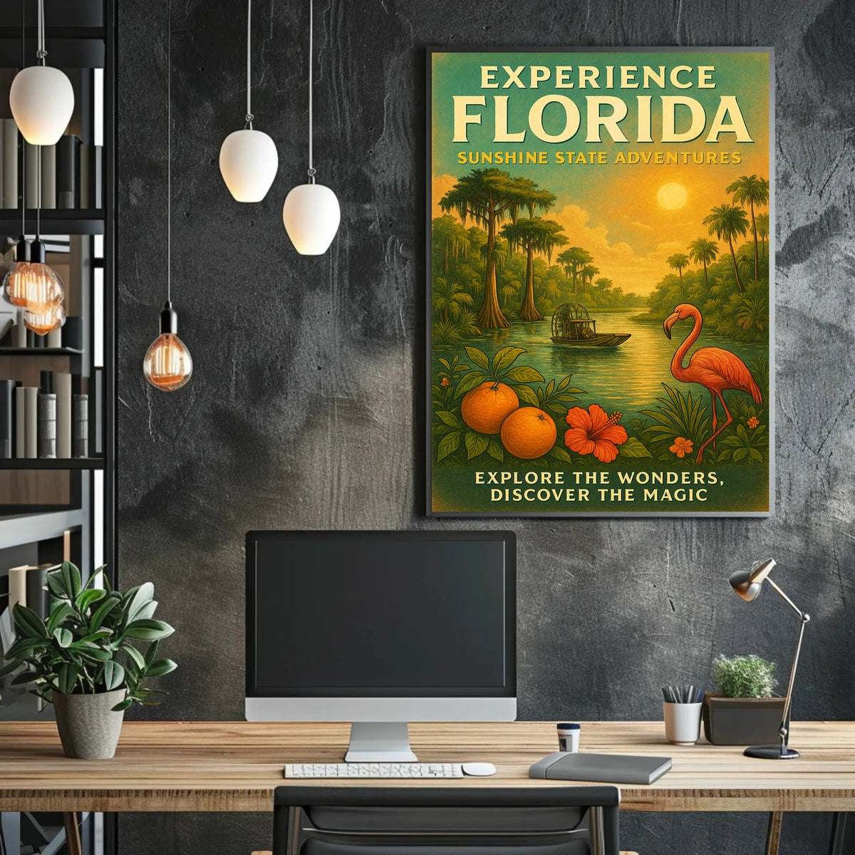 Experience Florida Sunshine State Adventures Poster