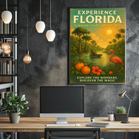 Experience Florida Sunshine State Adventures Poster